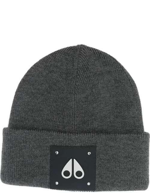 Logo-plaque Wool Beanie