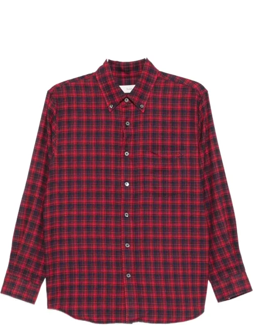 Checked Long-sleeved Shirt