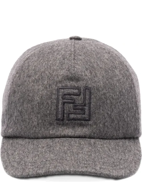 Logo-embroidered Wool Cap