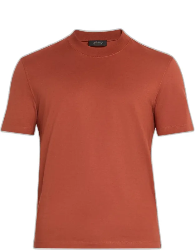 Cotton And Cashmere Slim-fit Crewneck T-shirt