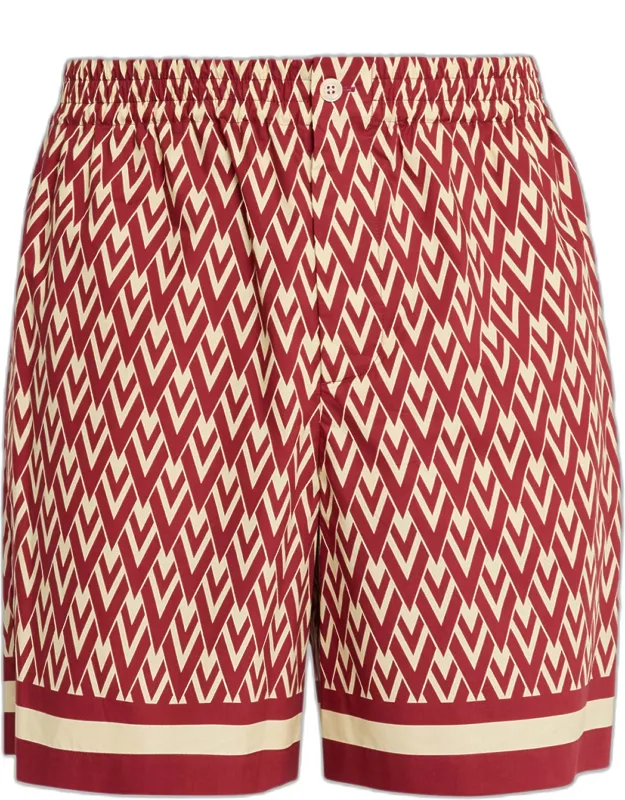 Cotton Poplin Bermuda Shorts