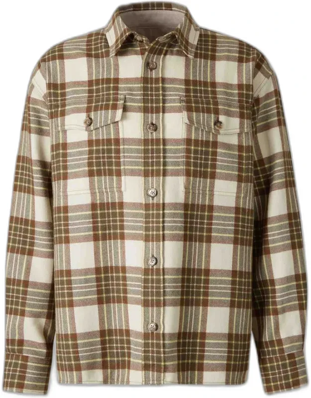 Wool Check Over Shirt
