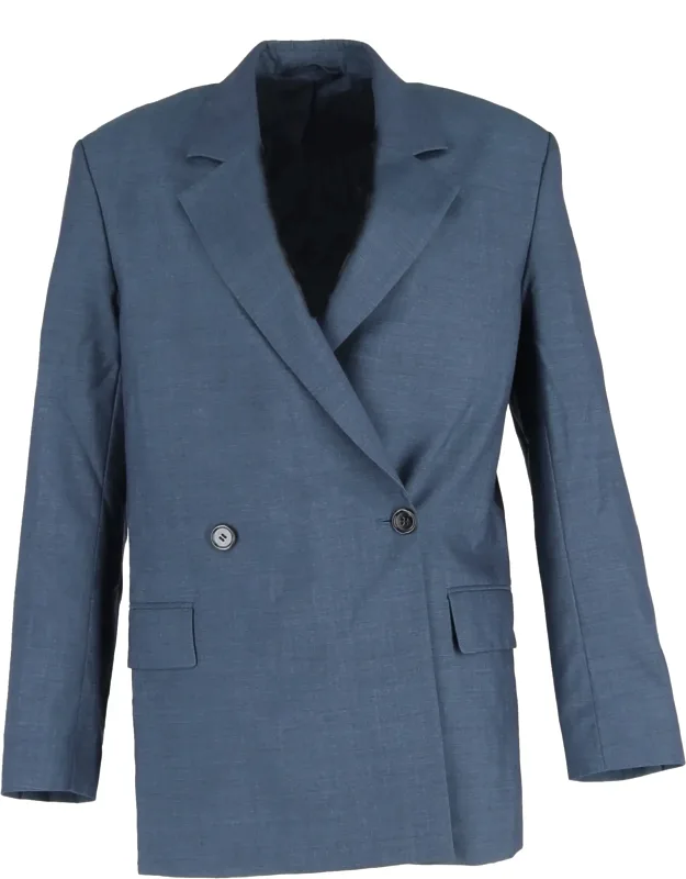 Jamalik Double-breasted Blazer