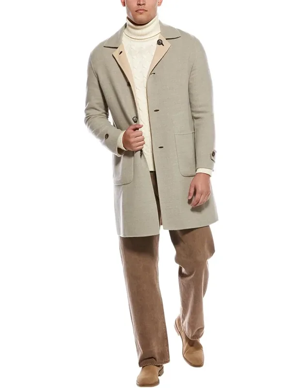 Reversible Wool Coat