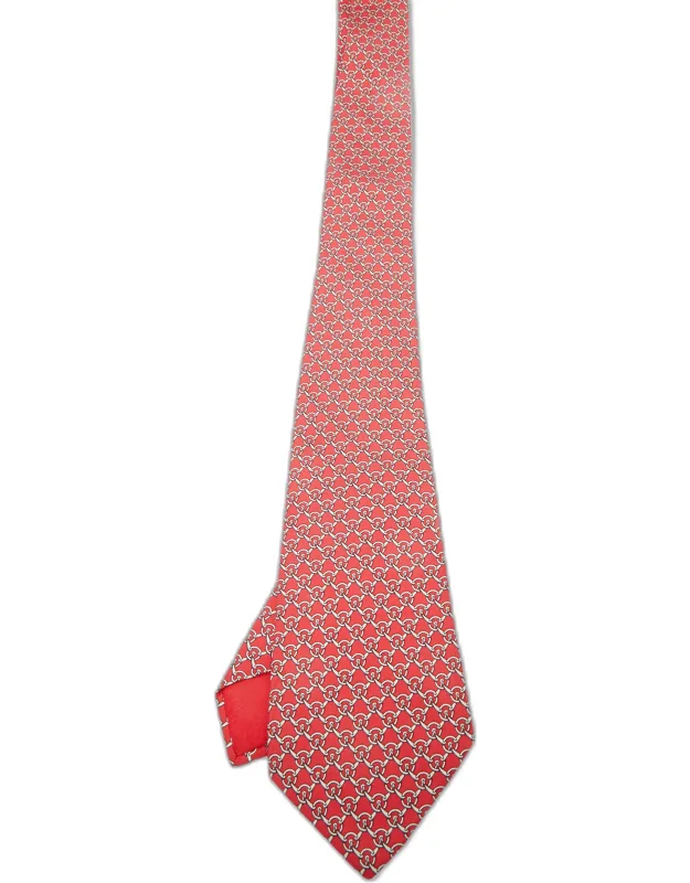 Printed Silk Traditional Tie