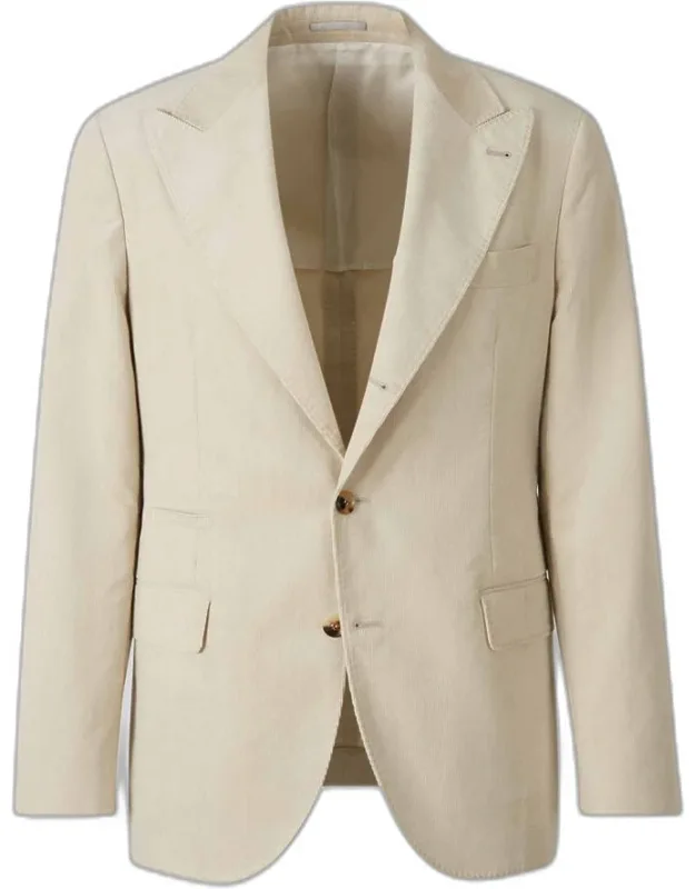 Straight Corduroy Blazer