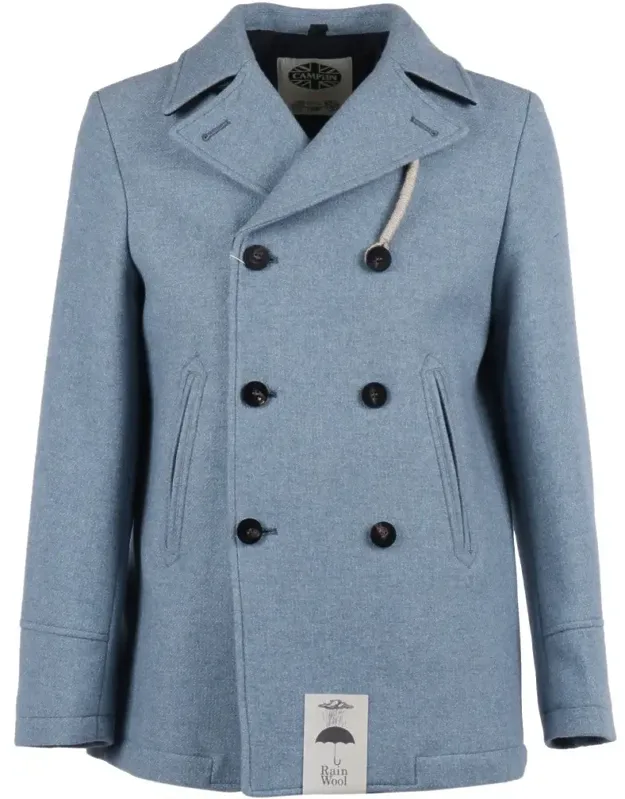Island - Double-breasted Wool Coat