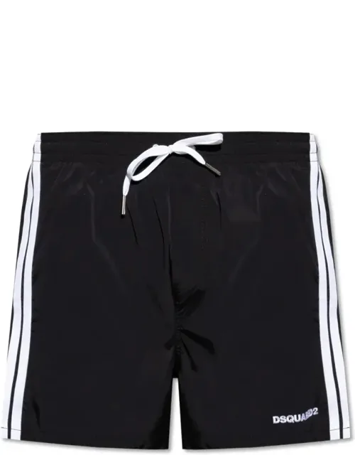Boxer Midi Swim Shorts