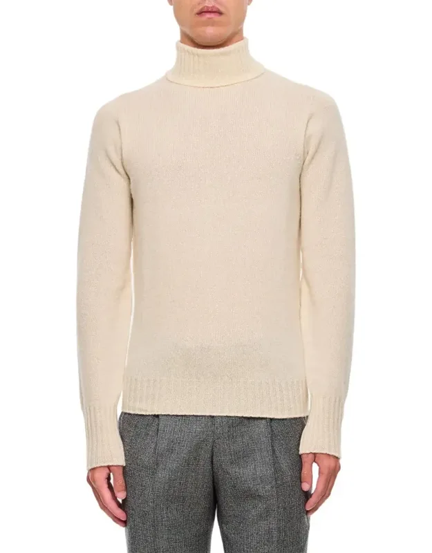 Ribbed Turtleneck Sweater