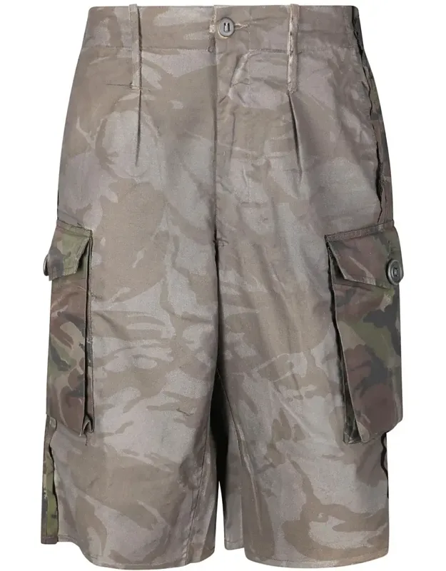 Camouflage Cargo Shorts