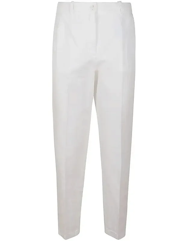 Galene Trousers - Tailored Silhouette, Tapered Ankle Cut