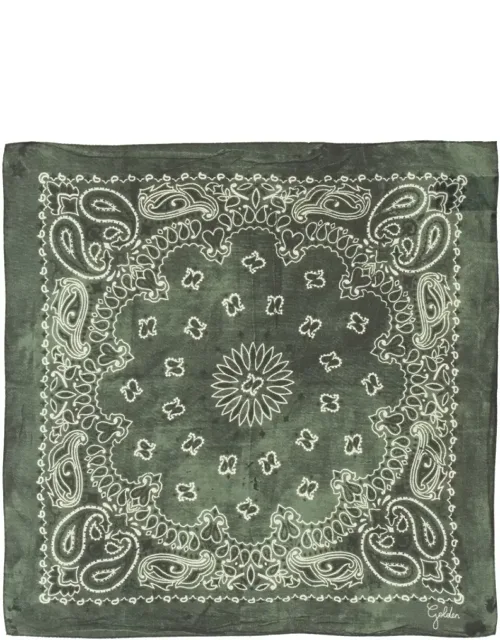 Paisley Pattern Silk Scarf