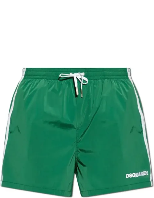Boxer Midi Swim Shorts