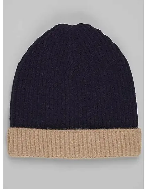 Contrast Cuff Beanie