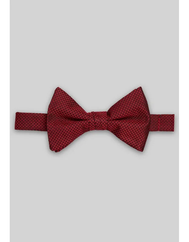 Textured Pre-tied Bow Tie