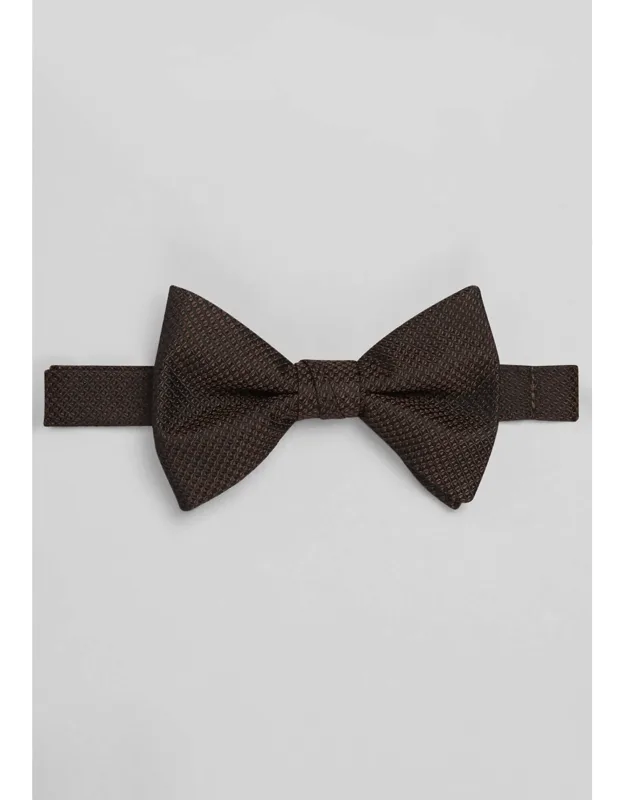 Textured Pre-tied Bow Tie