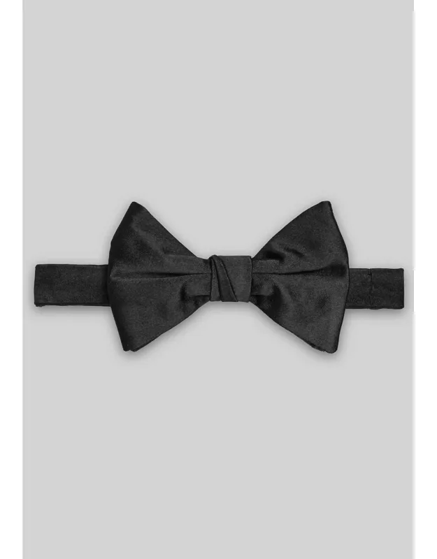 Double-color Contrast Back Pre-tied Bow Tie