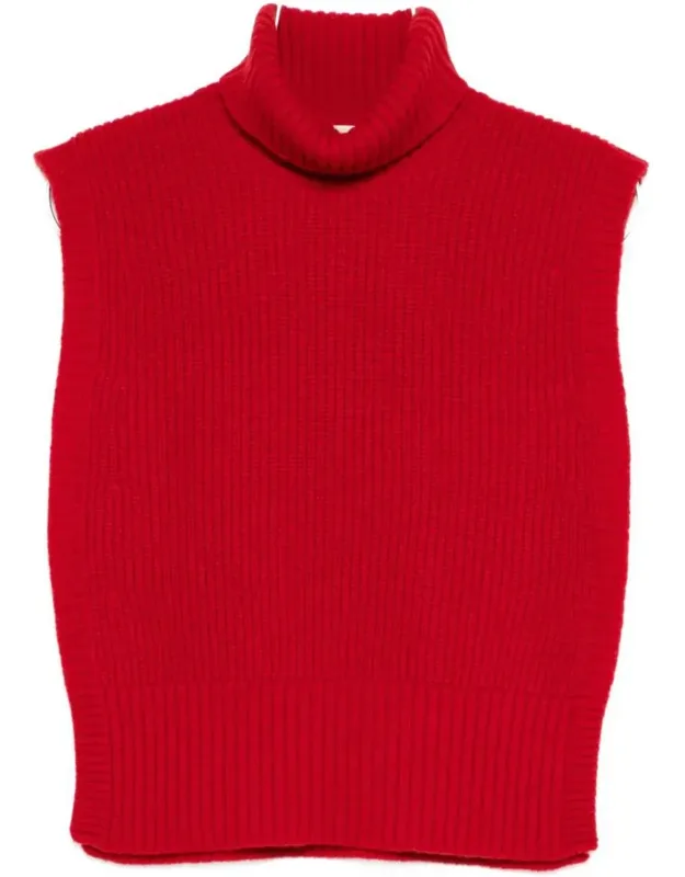 Wool Turtle-neck Sweater