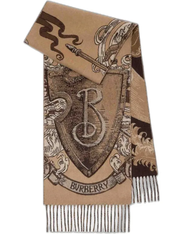 Cashmere Jacquard Scarf