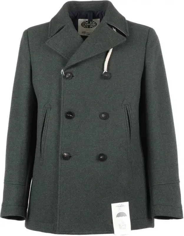 Island - Double-breasted Wool Coat