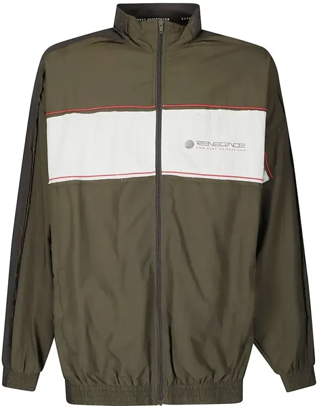 Layered Track Jacket