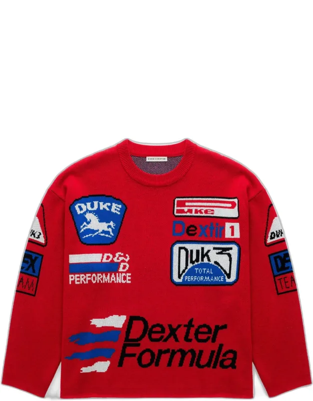 Dr3 Sponsors Knitted Sweatshirt
