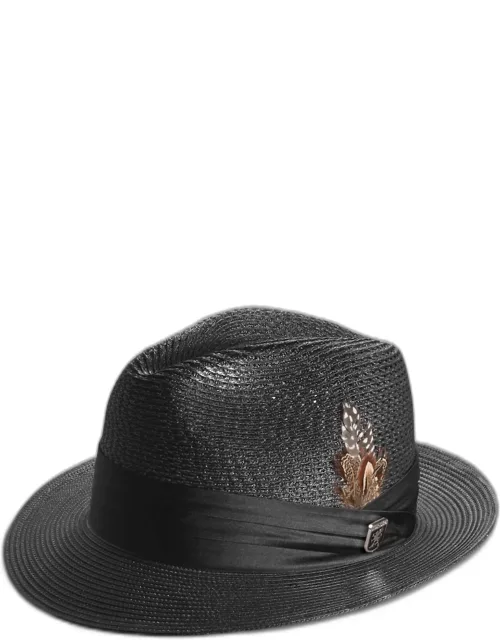 Vented Braided Fedora
