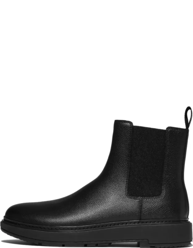 Tumbled-leather Chelsea Boots
