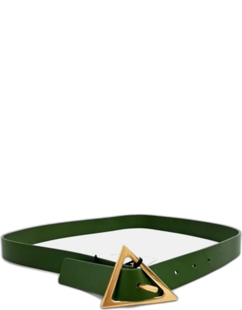 Leather Triangle Belt