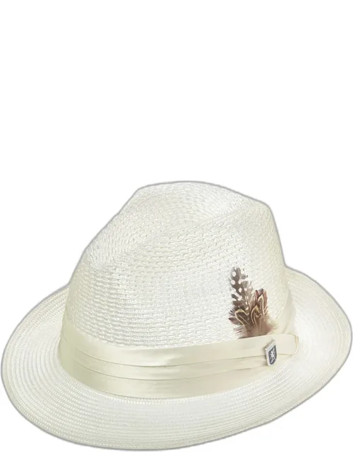 Vented Braided Fedora
