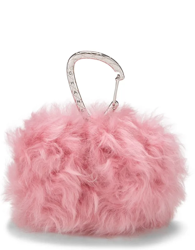 Shearling Card Holder