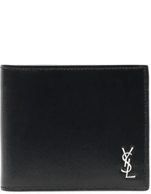 Smooth Leather Bi-fold Wallet