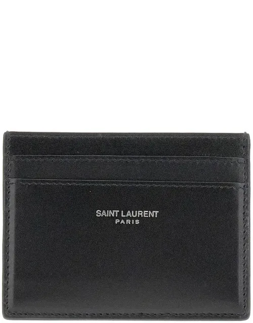Leather Cardholder With Logo