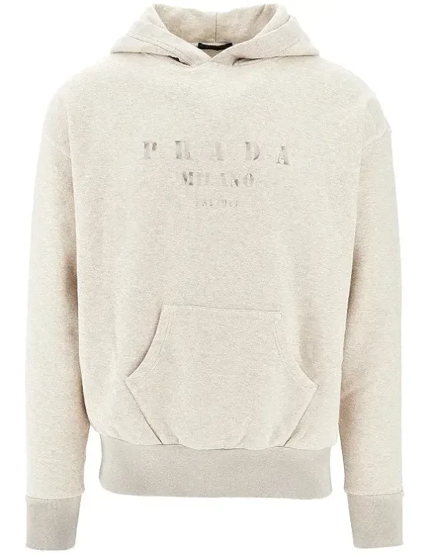 Vintage Logo Print Hoodie