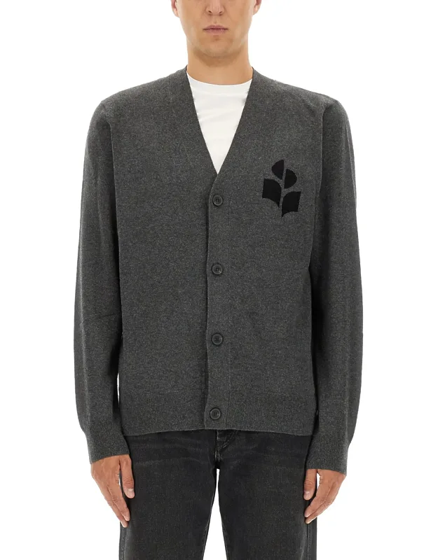 Cardigan With Logo