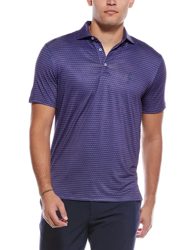 Dots & Diamonds Performance Polo Shirt