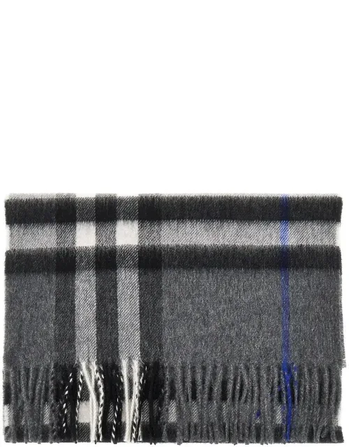 Check Cashmere Scarf