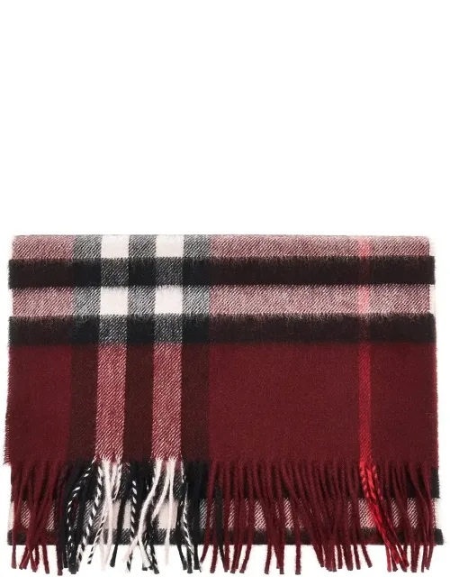 Check Cashmere Scarf
