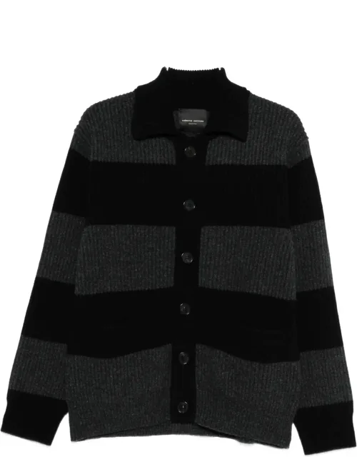 Striped Shirt Jacket