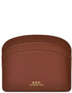 Demi-lune Card Holder - Leather