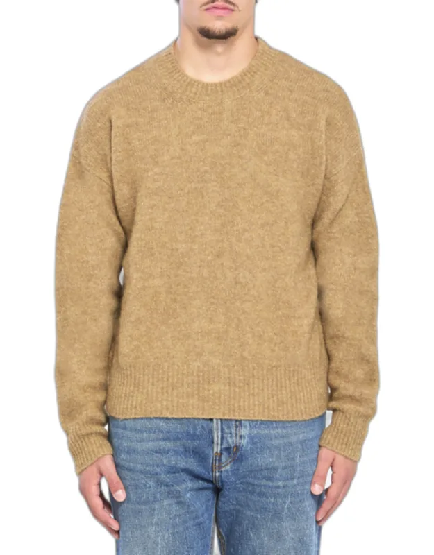 Sweater In Alpaca And Wool