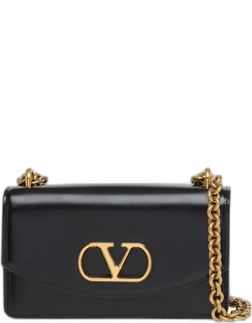 Vain Vlogo Leather Shoulder Bag