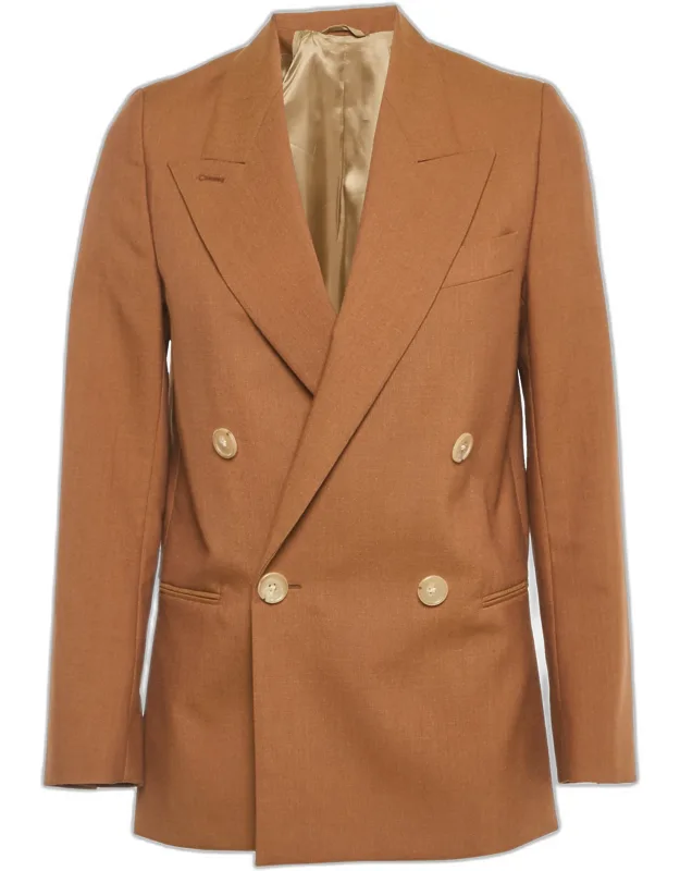 Wool Double Breasted Blazer