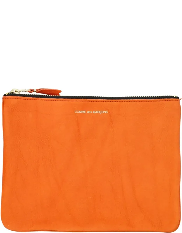 Washed Zip Pouch