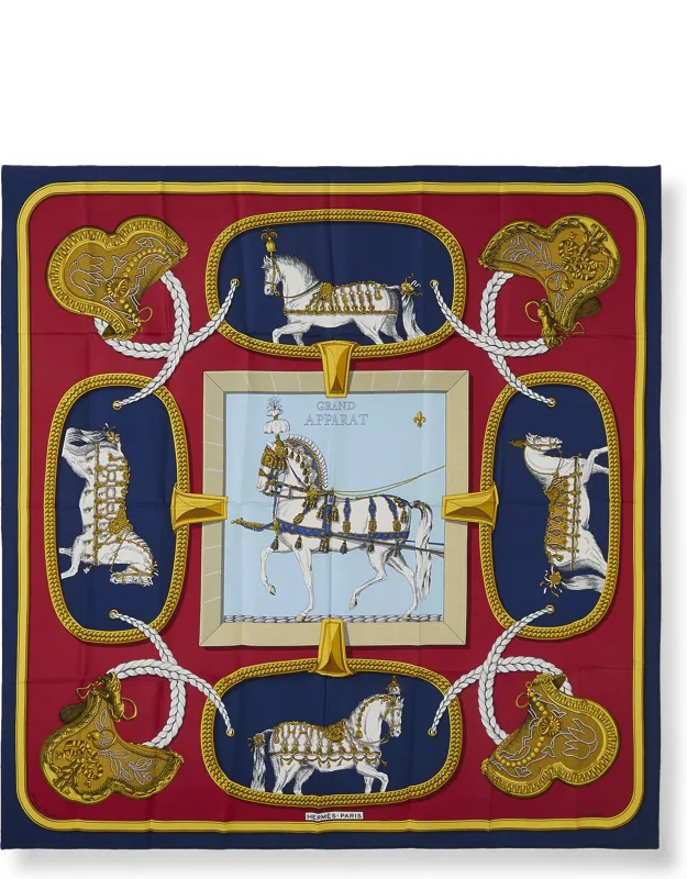 Grand Apparat Silk Scarf