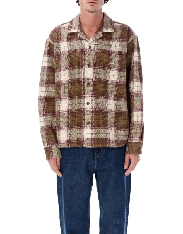Laurel Woven Cotton Plaid Shirt