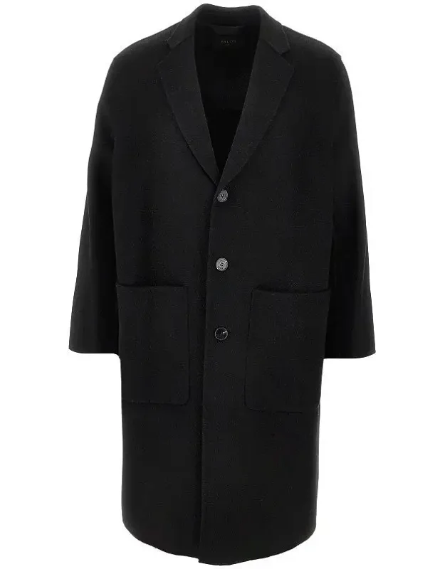 Wool-blend Coat