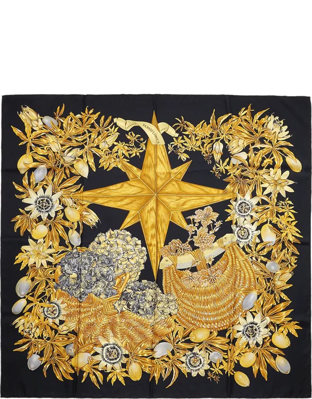 Passiflores Silk Scarf
