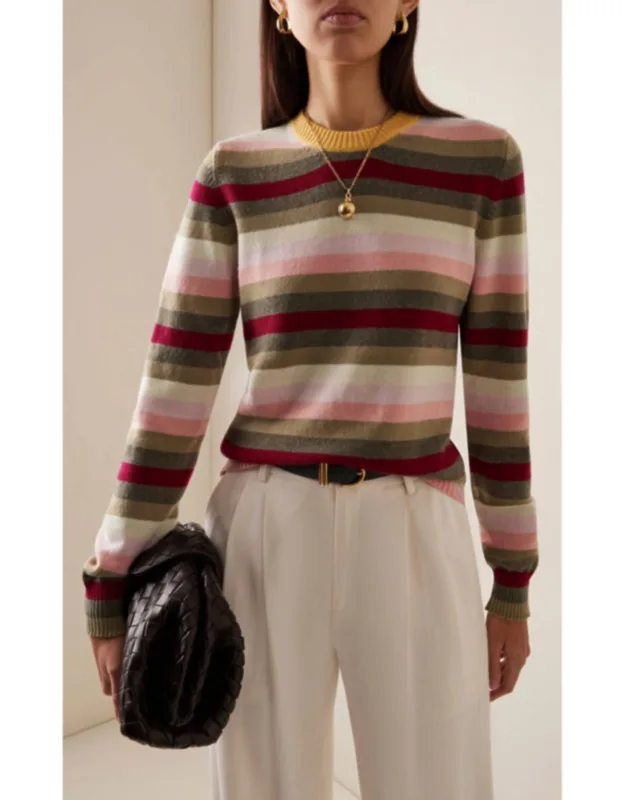 Striped Pullover Sweater