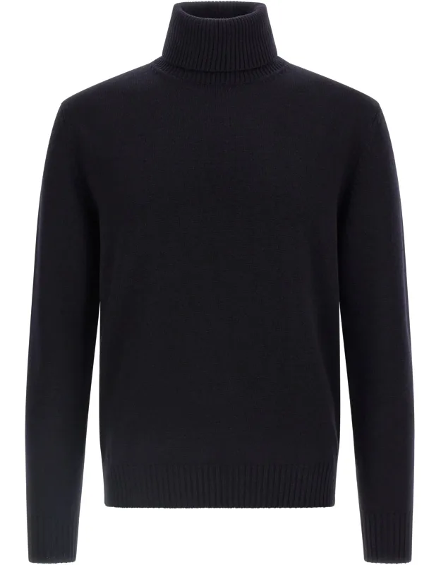Wool Turtleneck Sweater